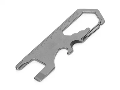 Мультиинструмент "Carabiner", серебристый, фото 1