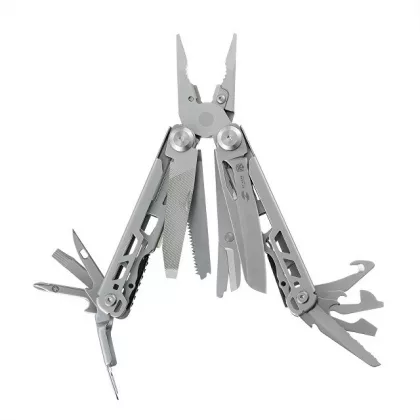 Мультитул Stinger, 110 х 22 мм, 22 функции, сталь, серебристый, в картонной коробке, в комплекте нейлоновый чехол, фото 2