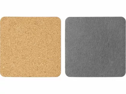 Набор костеров из пробки с фетром "Grit", фото 3