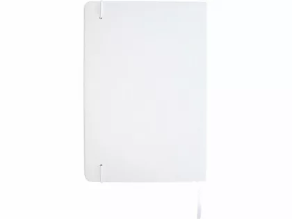 Набор Legato Elegance из блокнота формата А5 в твердой обложке и ручки-роллера, белый/белый, фото 3