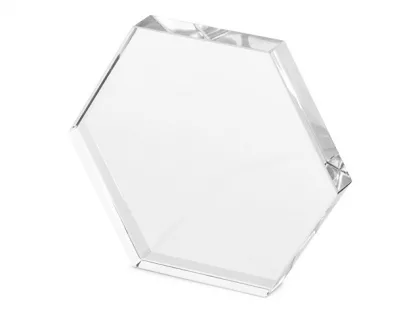 Награда "Hexagon", прозрачный, фото 1