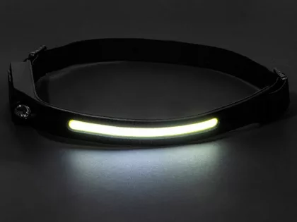Налобный фонарь 2-в-1 c управлением жестами "Spacelight", черный, фото 8