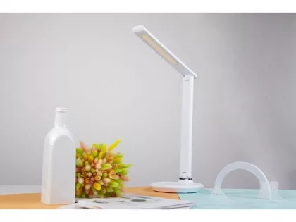 Настольная лампа Rombica LED FAROS, белый (круглое основание) (Р), фото 5