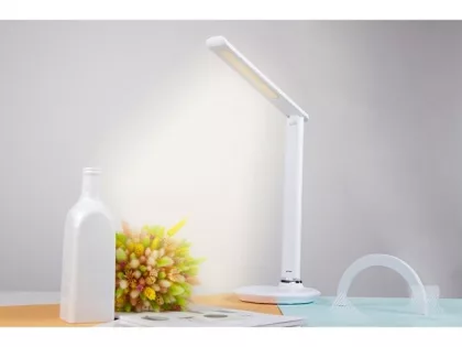 Настольная лампа Rombica LED FAROS, белый (круглое основание) (Р), фото 6