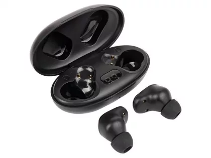 Наушники HIPER TWS Lazo X35 Black (HTW-LX35) Bluetooth 5.0 гарнитура, Черный (Р), фото 3
