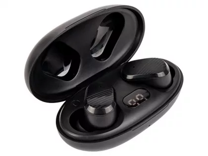 Наушники HIPER TWS Lazo X35 Black (HTW-LX35) Bluetooth 5.0 гарнитура, Черный (Р), фото 2