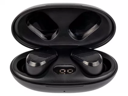 Наушники HIPER TWS Lazo X35 Black (HTW-LX35) Bluetooth 5.0 гарнитура, Черный (Р), фото 1