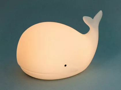 Ночник "Whale", белый, фото 5