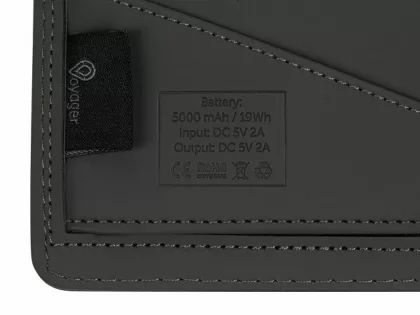 Органайзер с функцией беспроводной зарядки "Manner", 5000 mah, темно-синий (Р), фото 10