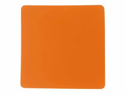 ПАТЧ КВАДРАТ soft-touch (оранжевый ) 5,5 х 5,5 см, фото 1