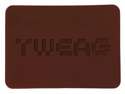 ПАТЧ ПРЯМОУГОЛНЫЙ nubuk (коричневый ) 5,0 х 7,0 см, фото 4