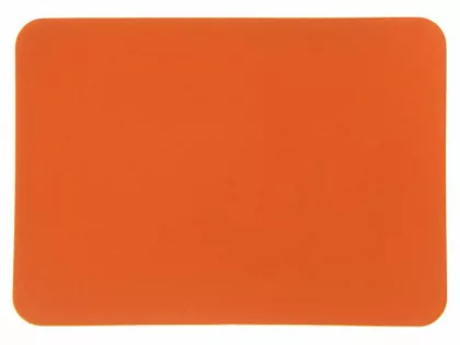 ПАТЧ ПРЯМОУГОЛНЫЙ soft-touch (оранжевый ) 5,0 х 7,0 см, фото 1
