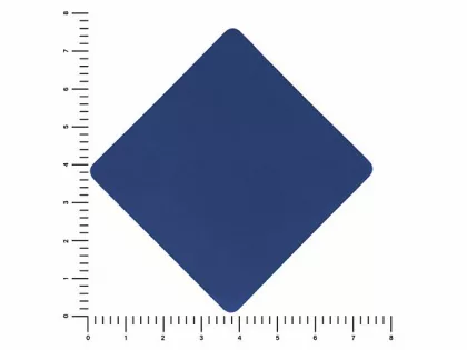 ПАТЧ РОМБ soft-touch (синий) 7,6 х 7,6 см, фото 2