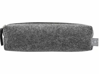 Пенал "Felt" из RPET-фетра, серый, фото 5
