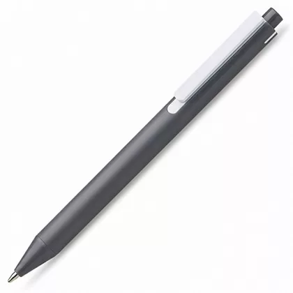 Пластиковая шариковая ручка "Эрика" из RABS, серый/белый, фото 2