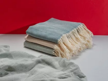 Плед Hild, синий, фото 9