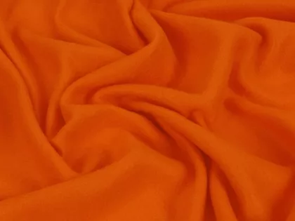 Плед из флиса Polar XL большой, оранжевый, фото 3