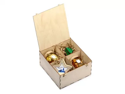 Подарочный набор «Decoration Deluxe» с двумя видами меда, фото 2