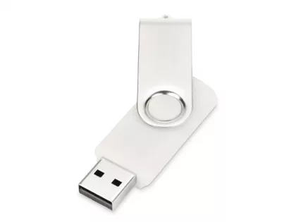 Подарочный набор Flashbank с флешкой и зарядным устройством, белый, фото 4