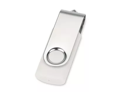 Подарочный набор Flashbank с флешкой и зарядным устройством, белый, фото 3