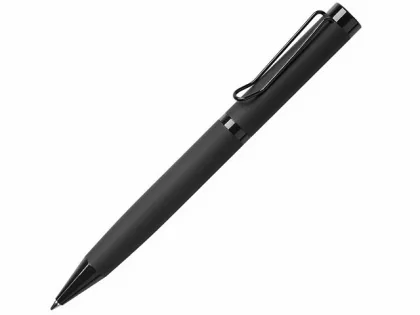Подарочный набор из 2-х ручек "Black Lama" soft-touch, черный, фото 5