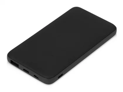 Подарочный набор с бутылкой для воды и повербанком С2, 10000 mAh, черный, фото 6