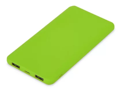 Подарочный набор с термобутылкой и повербанком С1, 5000 mAh, зеленое яблоко, фото 6