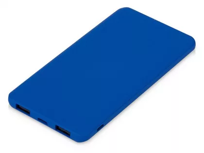 Подарочный набор с термокружкой и повербанком С1, 5000 mAh, синий, фото 4