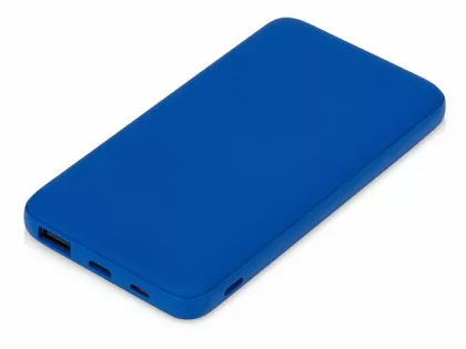 Подарочный набор с термокружкой и повербанком С2, 10000 mAh, синий, фото 8