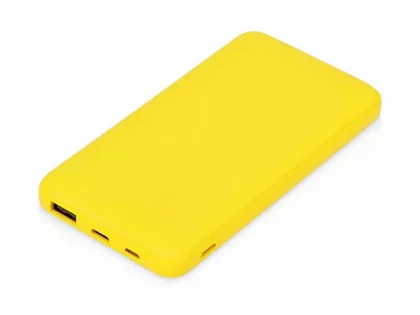 Подарочный набор с термокружкой и повербанком С2, 10000 mAh, желтый, фото 4