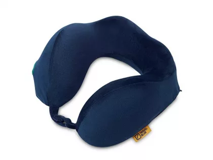 Подушка для путешествий массажная Travel Blue Massage Tranquility Pillow (217), цвет темно-синий, фото 2