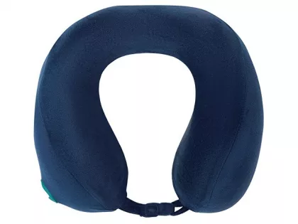 Подушка для путешествий массажная Travel Blue Massage Tranquility Pillow (217), цвет темно-синий, фото 3