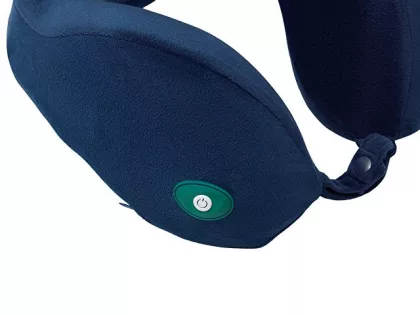 Подушка для путешествий массажная Travel Blue Massage Tranquility Pillow (217), цвет темно-синий, фото 4