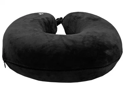 Подушка для путешествий с эффектом памяти Мемо "Drowsy" Black, фото 4