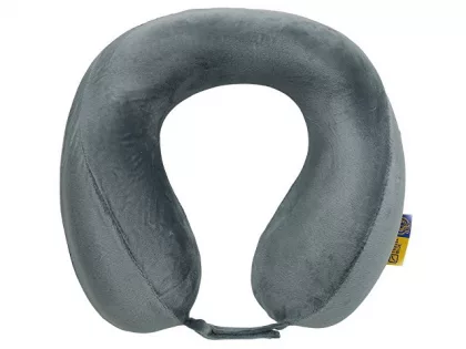 Подушка для путешествий с эффектом памяти Travel Blue Tranquility Pillow, увеличенная (212), цвет серый, фото 2