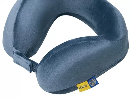 Подушка для путешествий с эффектом памяти Travel Blue Tranquility Pillow, увеличенная (212), цвет синий, фото 4