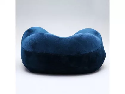 Подушка для путешествий со встроенным массажером "Massage Tranquility Pillow", синий, фото 6