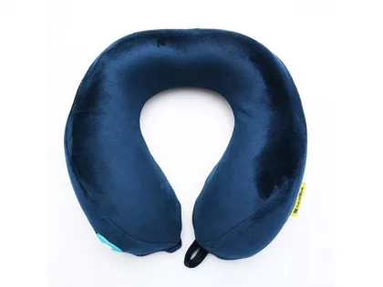 Подушка для путешествий со встроенным массажером "Massage Tranquility Pillow", синий, фото 2