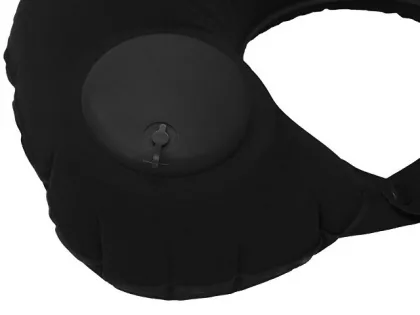 Подушка под шею с помпой Push, черный, фото 4