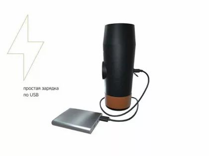 Портативная кофемашина Rombica Barista CTG-1 с логотипом Rombica (Р), фото 3
