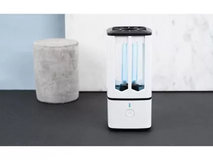 Портативная лампа бактерицидная ультрафиолетовая Rombica Sterilizer B1, белый/черный (Р), фото 8