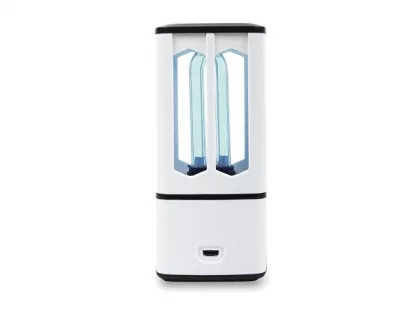 Портативная лампа бактерицидная ультрафиолетовая Rombica Sterilizer B1, белый/черный (Р), фото 4