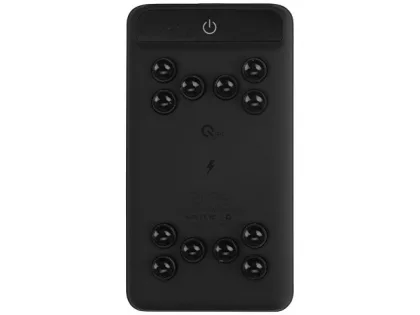 Портативное беспроводное зарядное устройство «Airbank», 10000 mAh, черный (Р), фото 8