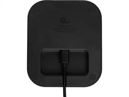 Портативное беспроводное зарядное устройство с док-станцией "Uniq", 10000 mah, черный, фото 17