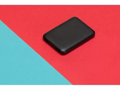Портативное зарядное устройство"Grind", 5000 mAh, черный, фото 2