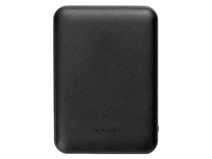 Портативное зарядное устройство"Grind", 5000 mAh, черный, фото 5