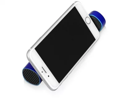 Портативное зарядное устройство "Мьюзик", 5200 mAh, синий, фото 4
