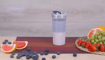 Портативный блендер "Smoozy", серый, фото 6