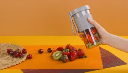 Портативный блендер "Smoozy", серый, фото 2