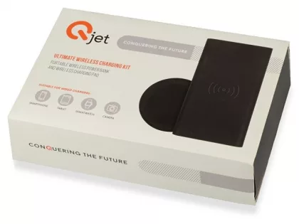 Портативный набор с беспроводным зарядным устройством (power bank) "Force", 8000 mAh, фото 13